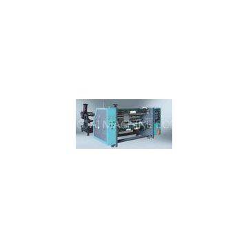 High speed BOPP Tape Slitting Rewinding Machine , Film Slitter Machine