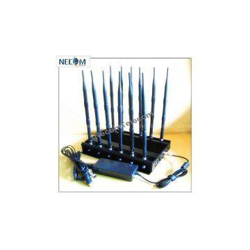 Portable 3G,GSM Cellphone Jammer-effective range 40 metrs