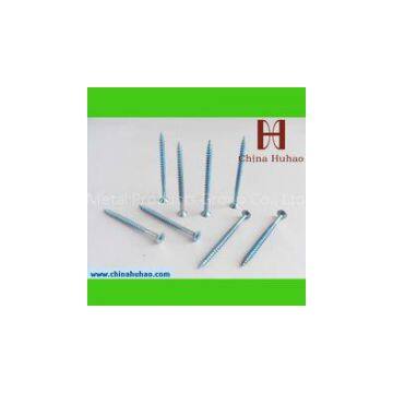 High harden galvanized pozi csk head chipboard screws