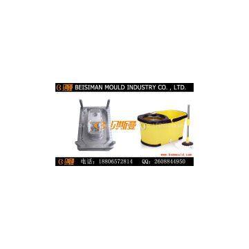 Top level classical injection plastic mop bucket mould