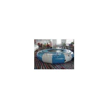 OEM inflatable aqua park toys With jumping trampoline For Blow up Water Sports