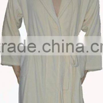 coral fleece bathrobe