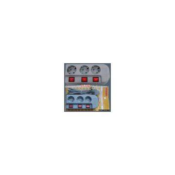 European style extension socket