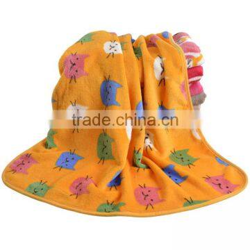 150D288F printed soft wholesale luxury dog mat cat puppy pet coral fleece dog blanket