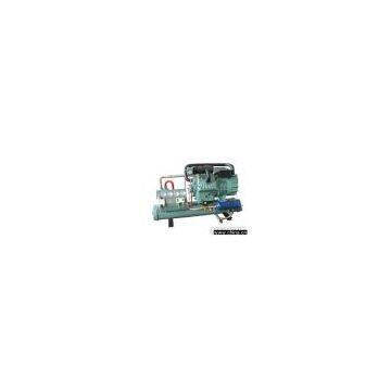 Air-cooled double-stage compressor condensing unit