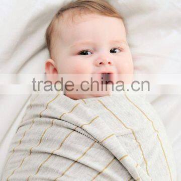 47"x47" Large Jersey Knit Swaddle Blanket photo-3