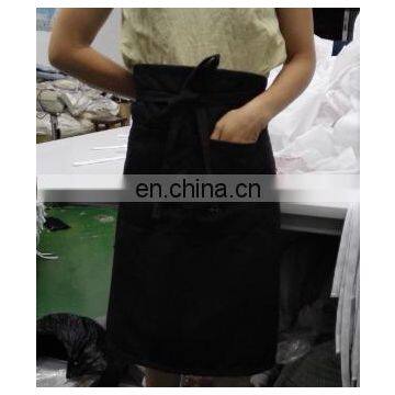 high quality and cheap cotton waist apron /short apron