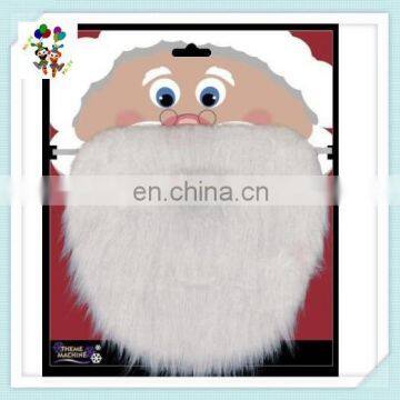Funny Father Christmas Party White Santa Fake Beard HPC-0356