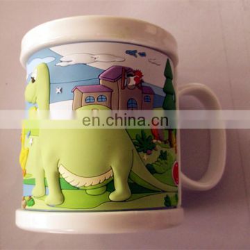 E-co friendly plastic coffee cup with handle