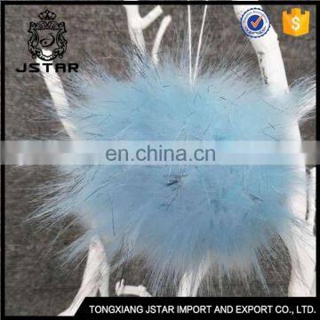 Hot Sale New Products 2017 Innovative Product Tassel Keychain Large Genuine Faux Fur Pompom /Tassels Designing Pompoms Luxury D