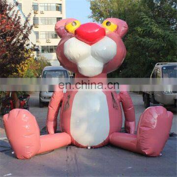 customized 2017 hot-selling attractive pink panther inflatable for advertising