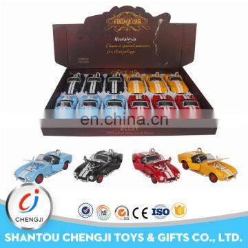 Newest fashion design kids wholesale small realistic antique model cars
