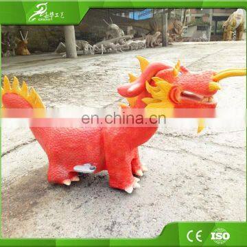 KAWAH Amusement Park Playground Coin Operated Dinosaur Riding Toy photo-4