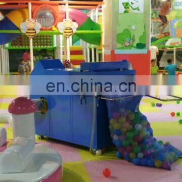 U-Rides White Snow Bear Giant Inflatable Ocean Ball Pool With Slides and Toys photo-5