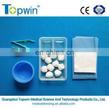 Medical Basic Dressing Set(surgical) for wound care and operation with ISO13485 and CE (Nonwoven)