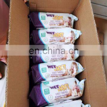 HIGH QUALITY HUGGLO WET WIPES 100 PCS IN PACK FROM TURKEY photo-3