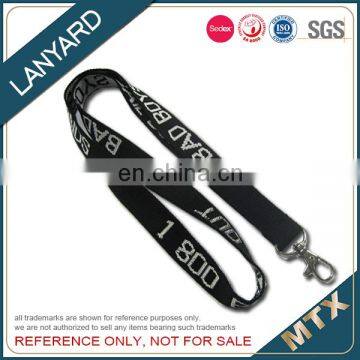 Jacquard woven lanyard factory