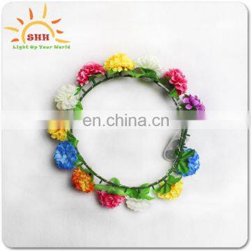 fashion design led flower crown suit for adults' head