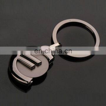 letter shape coin holder keychain