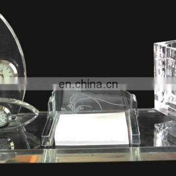 Fine quality crystal penholder gift