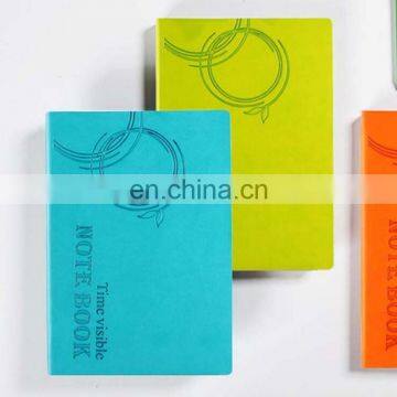 High-end PU Cover Paperback Notebooks A5 Office Notebooks Imitation Leather Notebooks photo-3