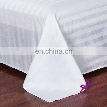 100% cotton satin plain dyed bed flat sheet for hotel bediing