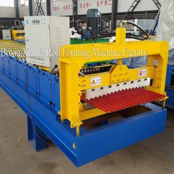 Roof Panel Corrugated Color Steel Roll Forming Machine