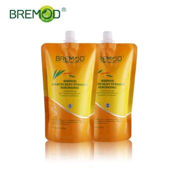 Permanent keratin hair rebonding cream/hair straightening cream