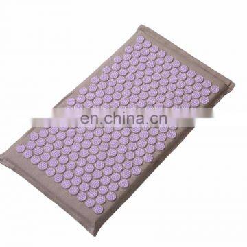 High Quality Private Label Coconut Fiber Plastic Spike Back Neck Pain mat acupressure