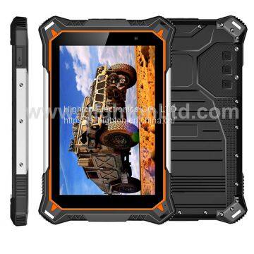 HiDON 7 inch to 10 inch NFC fingerprint barcode scanner android or windows waterproof rugged tablets, rugged tablet pc computer