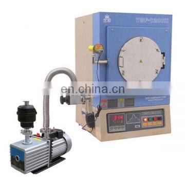 VBF-1200X-H8 1100 Celsius Small High Vacuum Furnace