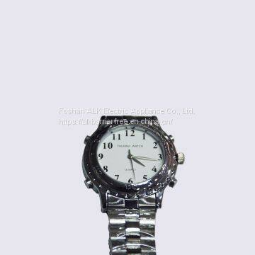 Voice Report Time Manufacturer Popular Big Number Dial Display Alarm Watch photo-3