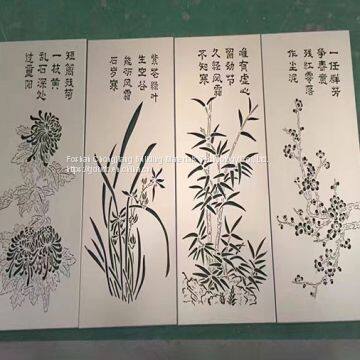 For Office Building & Resort 600mm X 1200mm Specifications Carved Aluminum Veneer 3003 H24