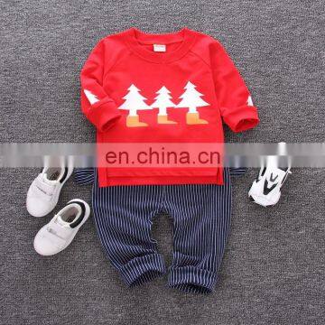 2018 2018 boys spring autumn outfit 2pcs suit 1-4 years old children Korean edition baby suit manufacturers direct selling