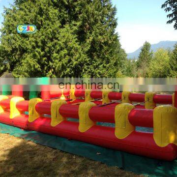 China Commercial Cheap Price Inflatable Human Foosball Court Game for Sale
