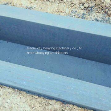 Cast-in-place Channel Forming Machine Highway Side Ditch Channel Sliding Form Machine Self-propelled U-shaped Channel Repairing Machine