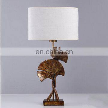 High Quality Cheap Price Resin Lights Living Room Table Vintage Lamps With Custom Logo photo-2