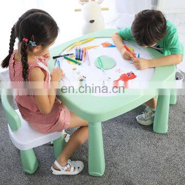 Plastic Accumulator Table Children's Multi-functional Building Block Game Table