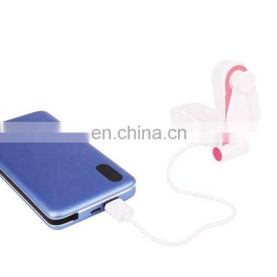 2019 Hot Design Mini Foldable USB Fan Portable Pocket Usb Charging Fan for Traveling photo-5