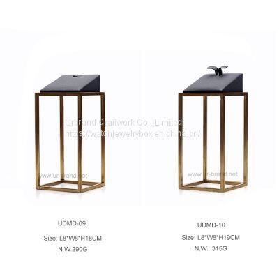 OEM Shop Luxury Counters Tabletop Metal Watch Jewelry Necklace Bracelet Hand Chain Display Stand Set Factory photo-5