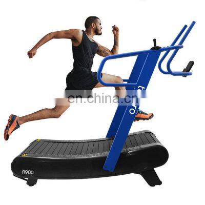 Gym professional lifefitness treadmill  Simple to Use non-motorized treadmill commercial curved treadmill