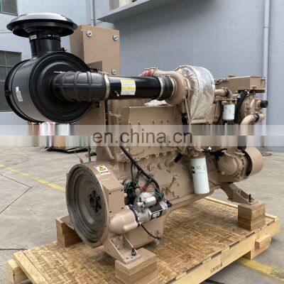 In Stock 6 Cylinders 4 Stroke Water Cooling 300hp Marine Diesel Engine NTA855-M