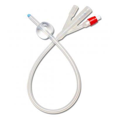 Medical Hospital Use Disposable 100% Silicone Foley Catheter