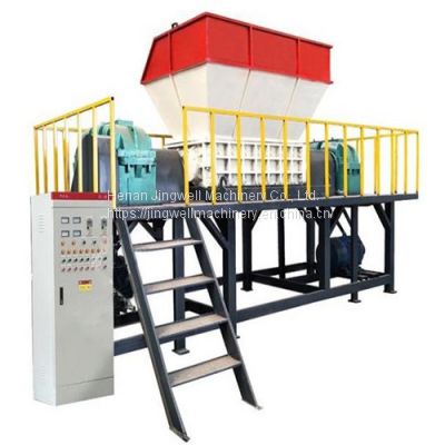 High Grade Double Shaft Paper Shredder / Industrial Book Shredder Machine