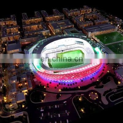 Football Stadium 3D Model photo-3