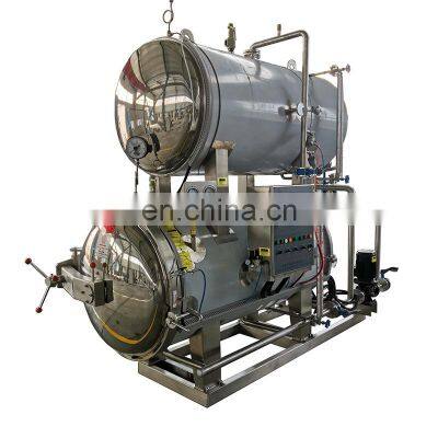 Automatic Water Spray Retort Autoclave Sterilizer of Cow Milking Machine Price photo-2