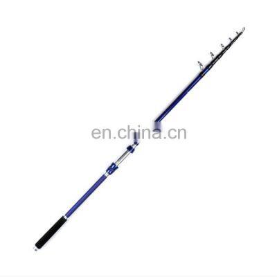 2.4-4.2m Ultra Light High Carbon Spinning Rod  High Quality Smooth guide ring telescopic fishing rod