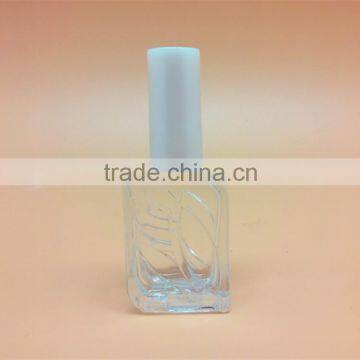15ml Leaf Square Nail Polish Glass Bottle photo-3