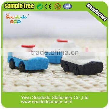 SOODODO TPR 3D mini car shaped erasers