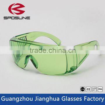 2016 discount high quality shatterproof safety gogle new design goggle en166 woodcutting welding industrial safety eyewear